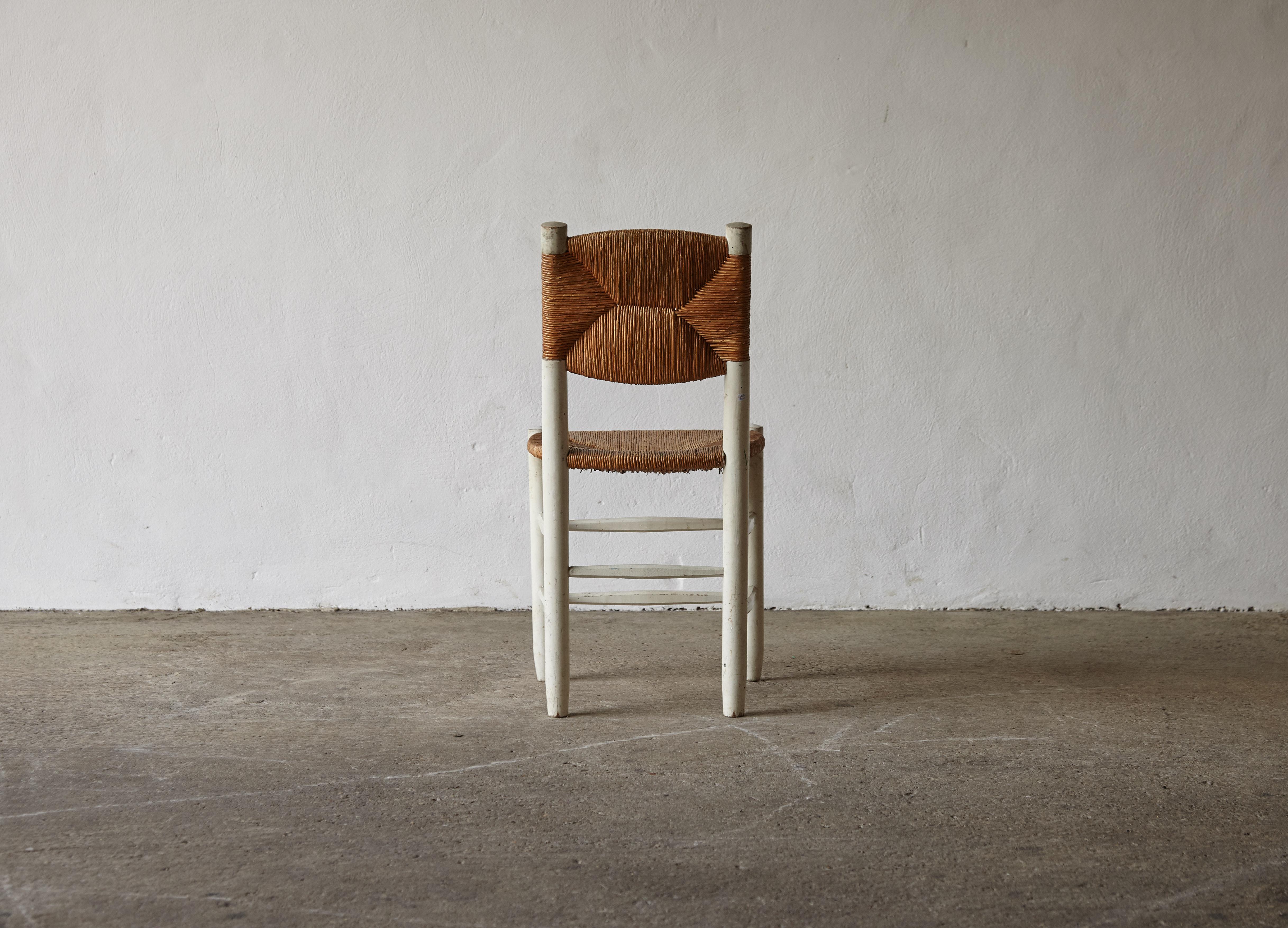 Charlotte Perriand Modell 19 Bauche-Stuhl, Frankreich, 1950er Jahre im Zustand „Gut“ im Angebot in London, GB