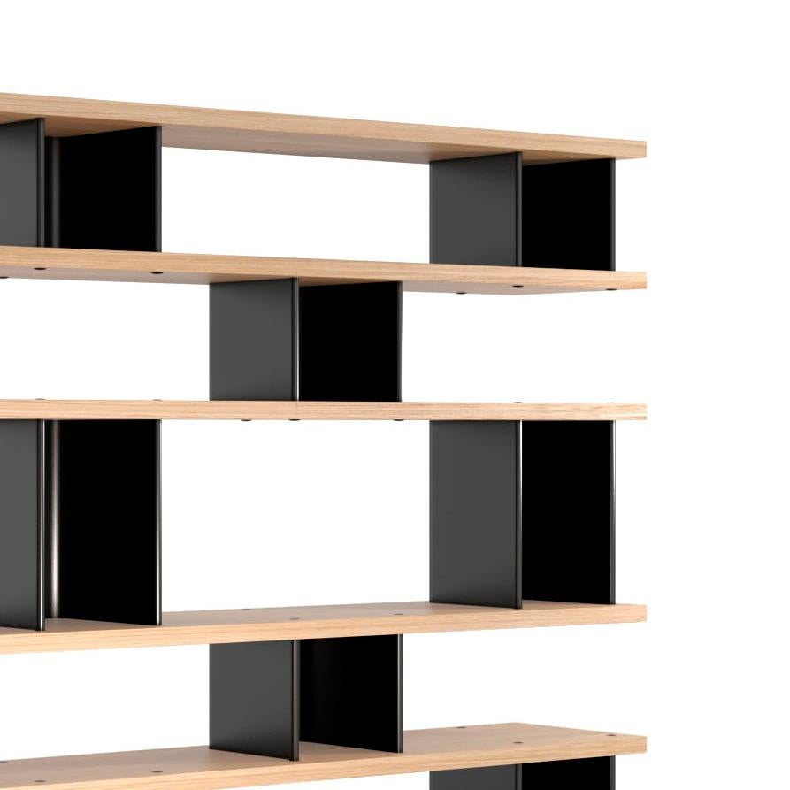 Mid-Century moderno Charlotte Perriand Nuage À Plots, Legno e alluminio di Cassina in vendita