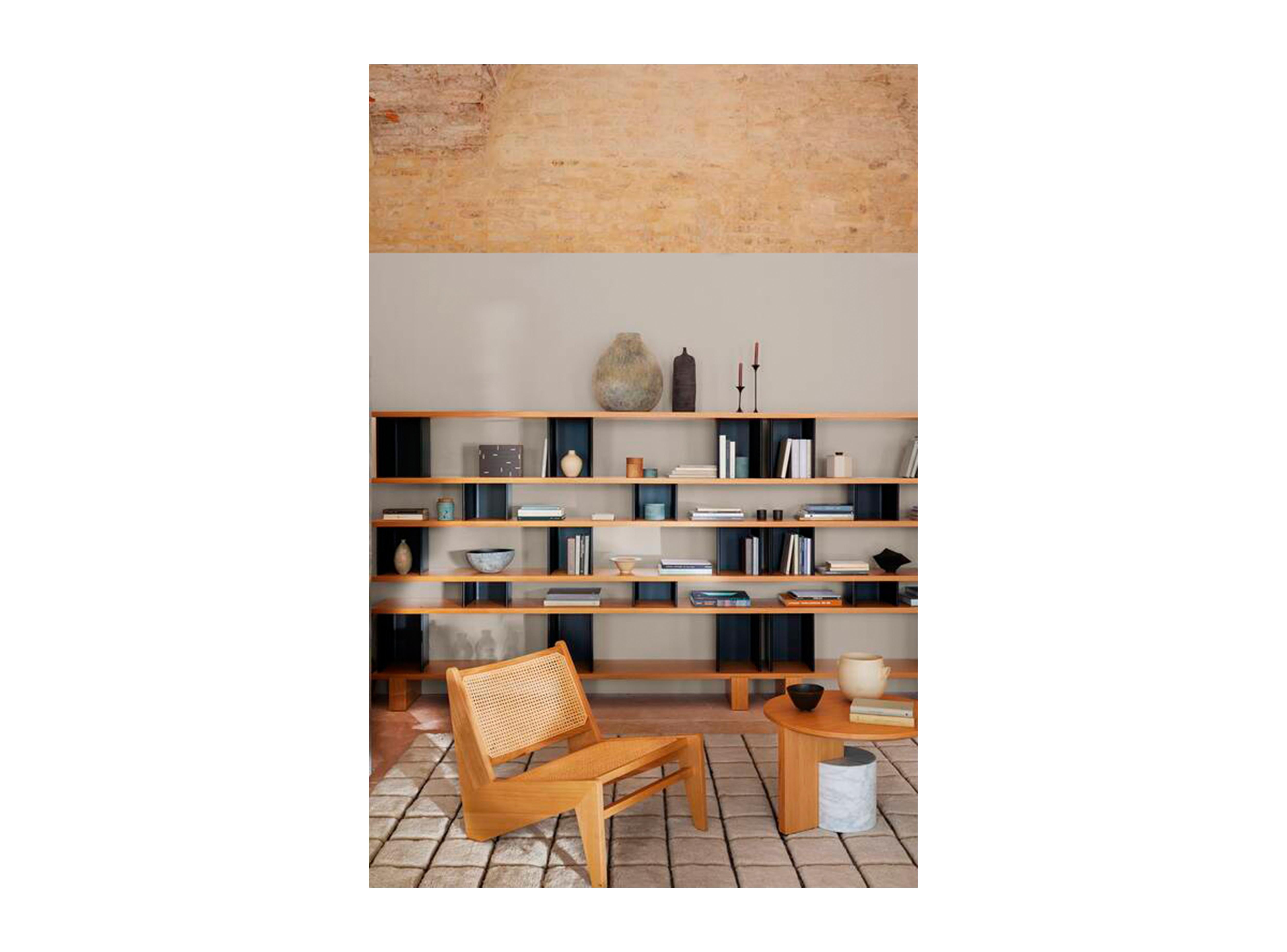 XXI secolo e contemporaneo Charlotte Perriand Nuage À Plots, Legno e alluminio di Cassina in vendita