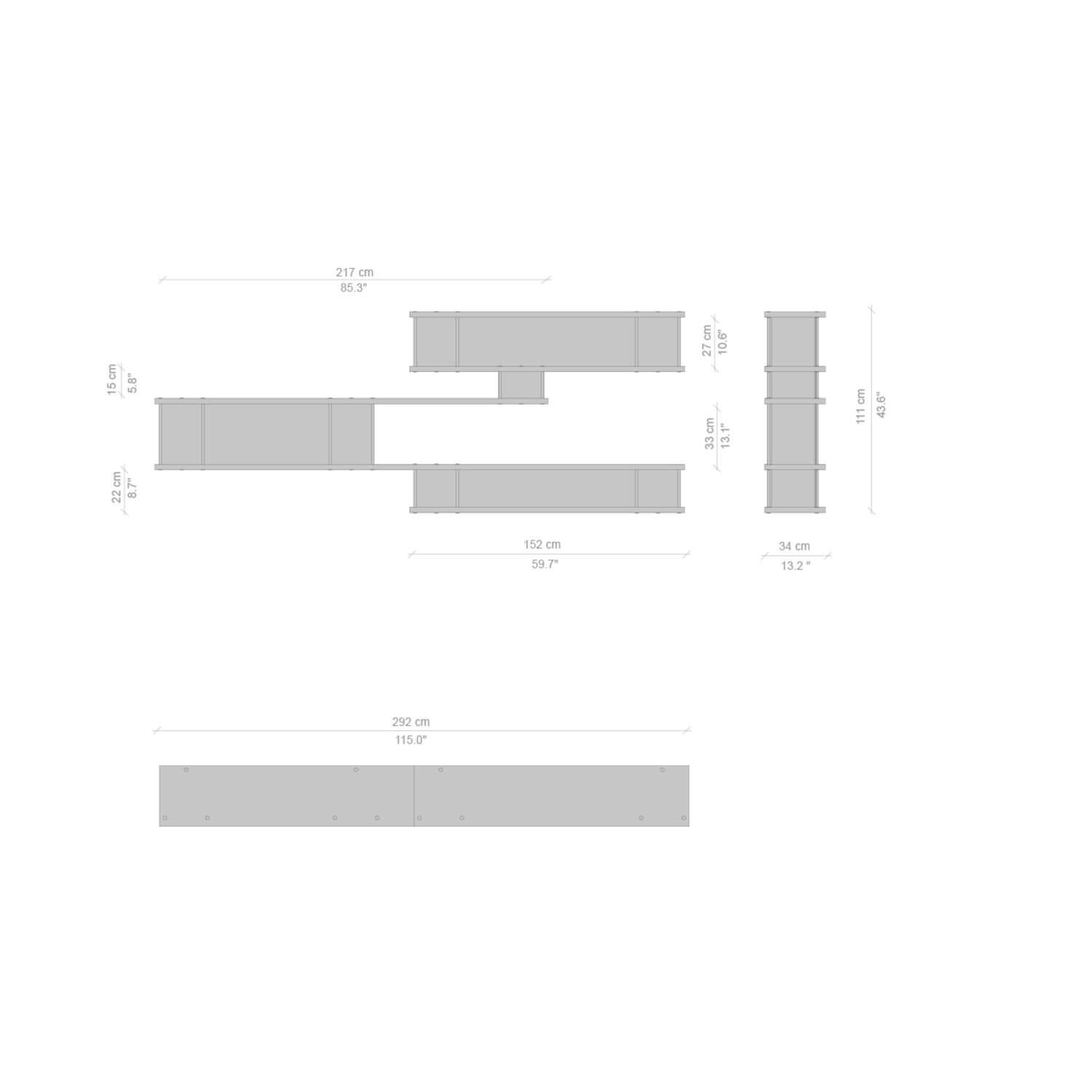 Charlotte Perriand Nuage À Plots, madera y aluminio de Cassina Aluminio en venta