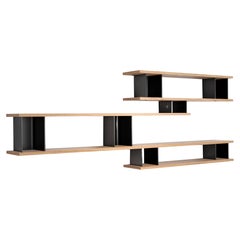 Charlotte Perriand Nuage À Plots, Wood et Aluminium par Cassina
