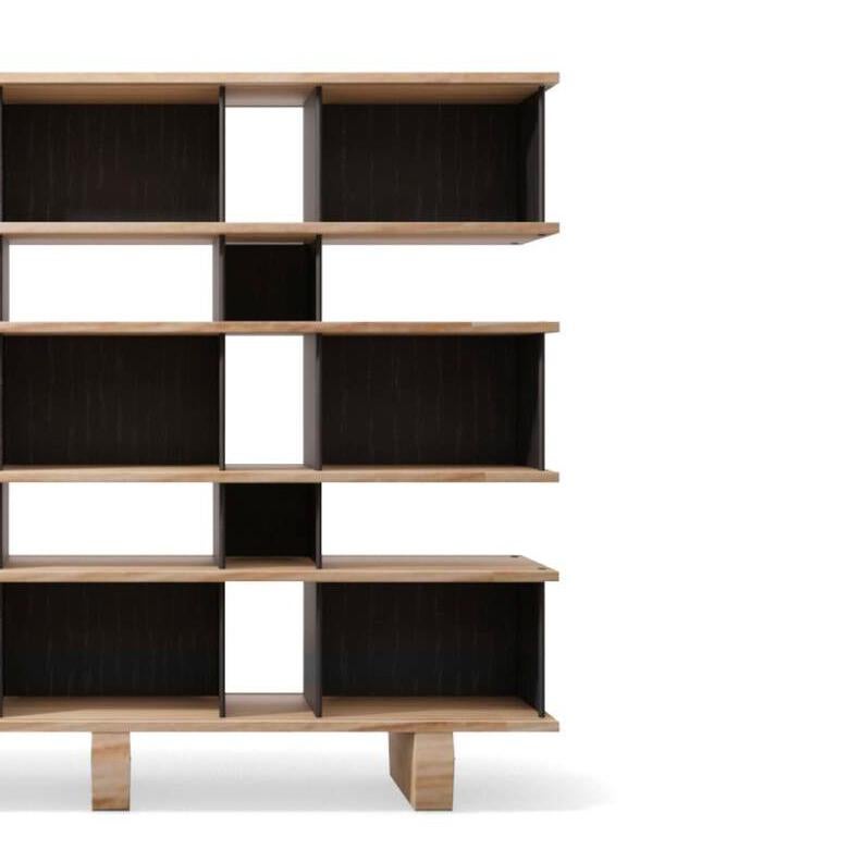 Perriand Nuage Regalschrank, Holz und Aluminium von Cassina (Italienisch) im Angebot