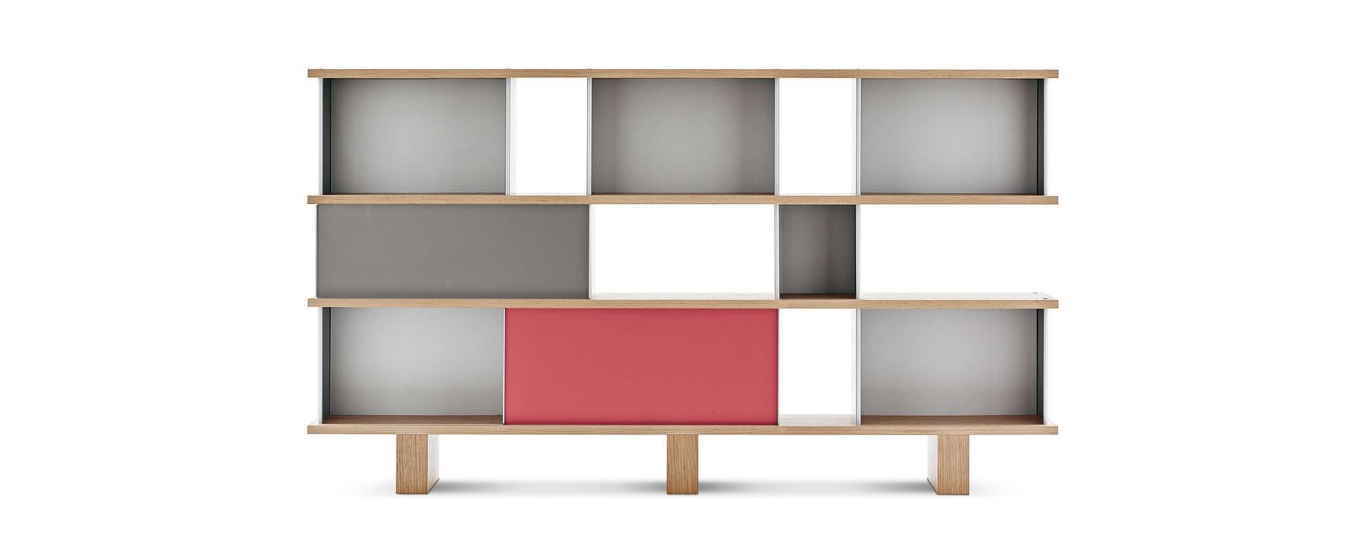 Italian Charlotte Perriand Mid-Century Modern Nuage Shelving Unit by Cassina For Sale