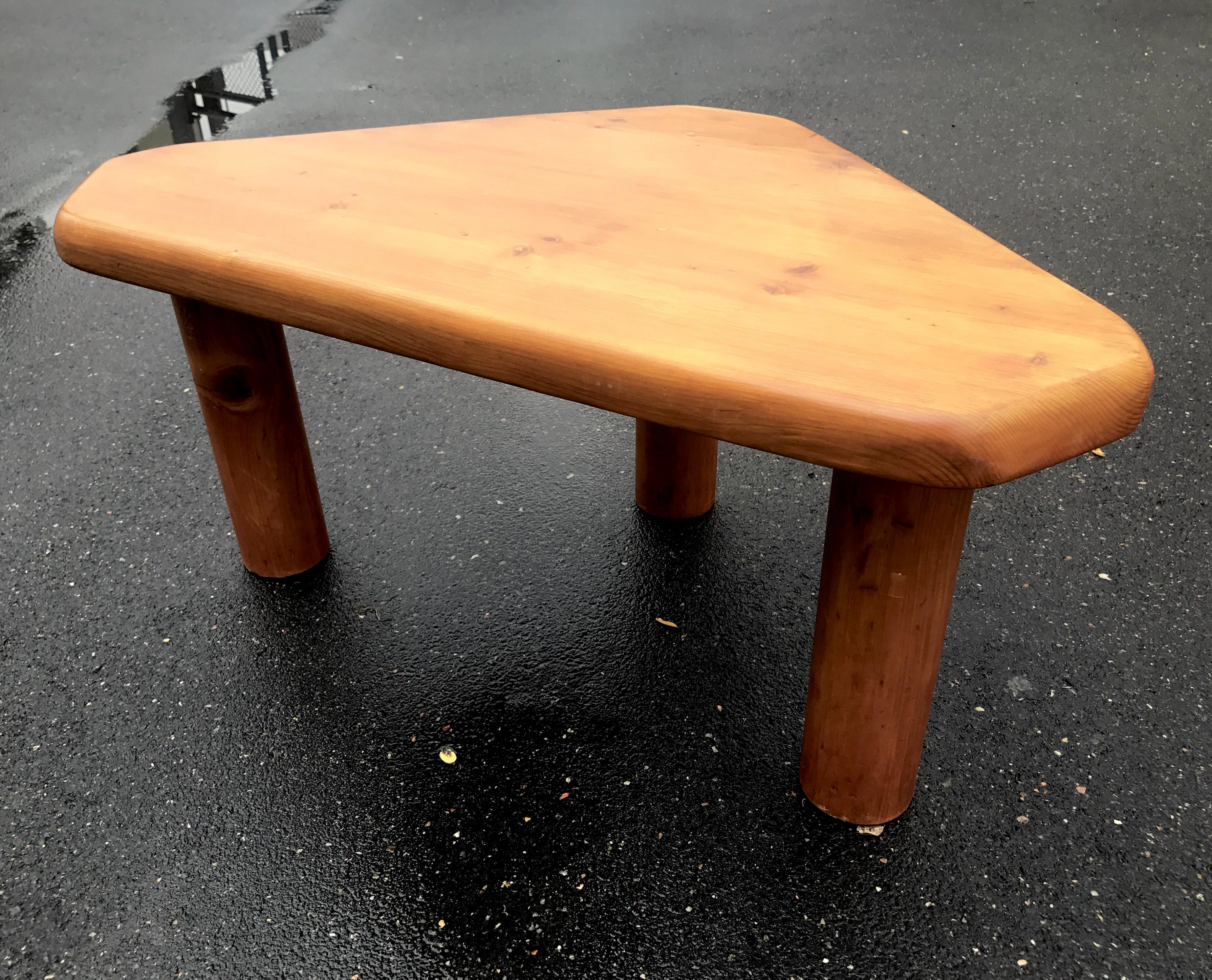 Mid-Century Modern Charlotte Perriand Occasional Table from Meribel Les Allues
