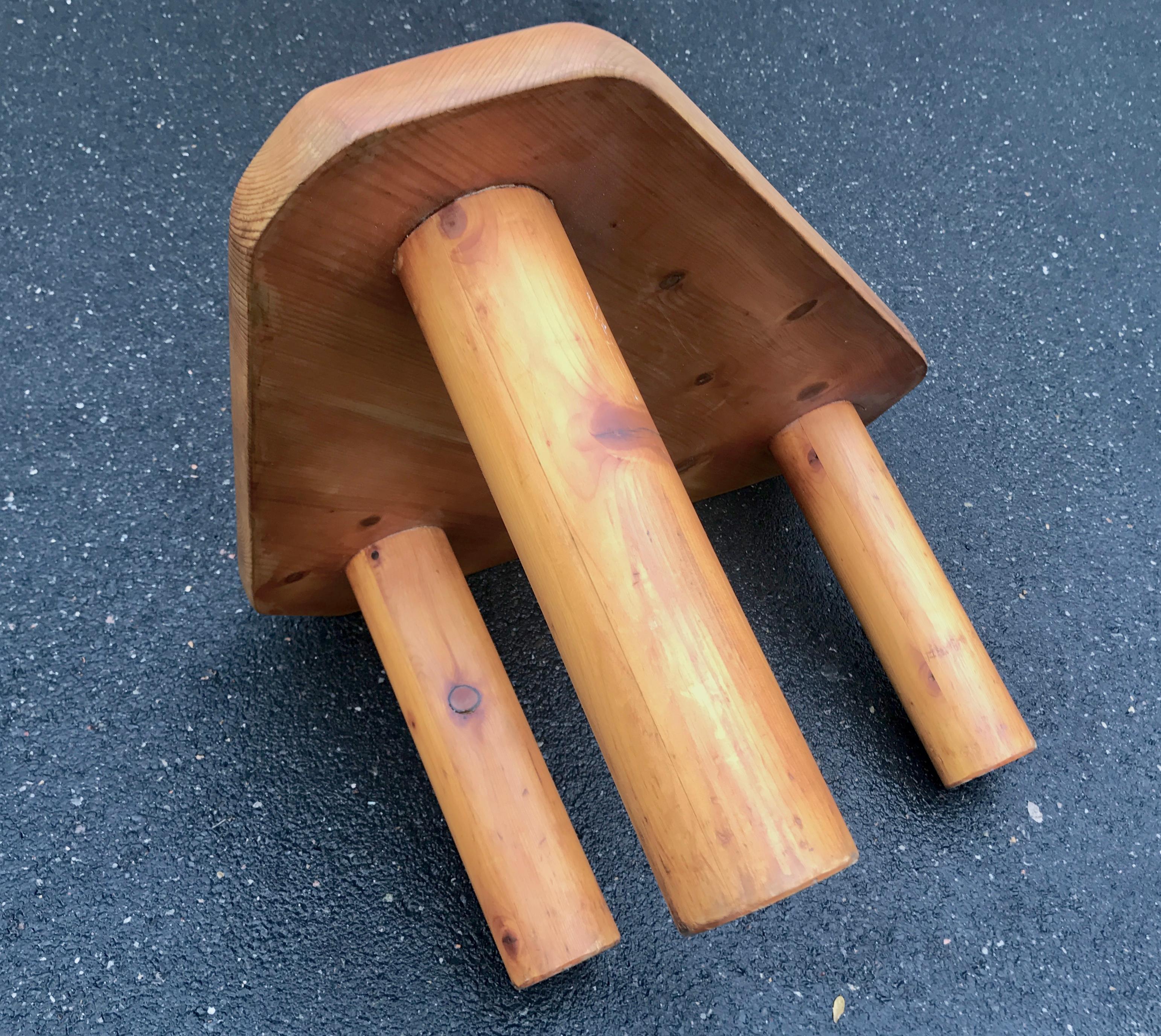 Charlotte Perriand Occasional Table from Meribel Les Allues In Fair Condition In Grenoble, FR