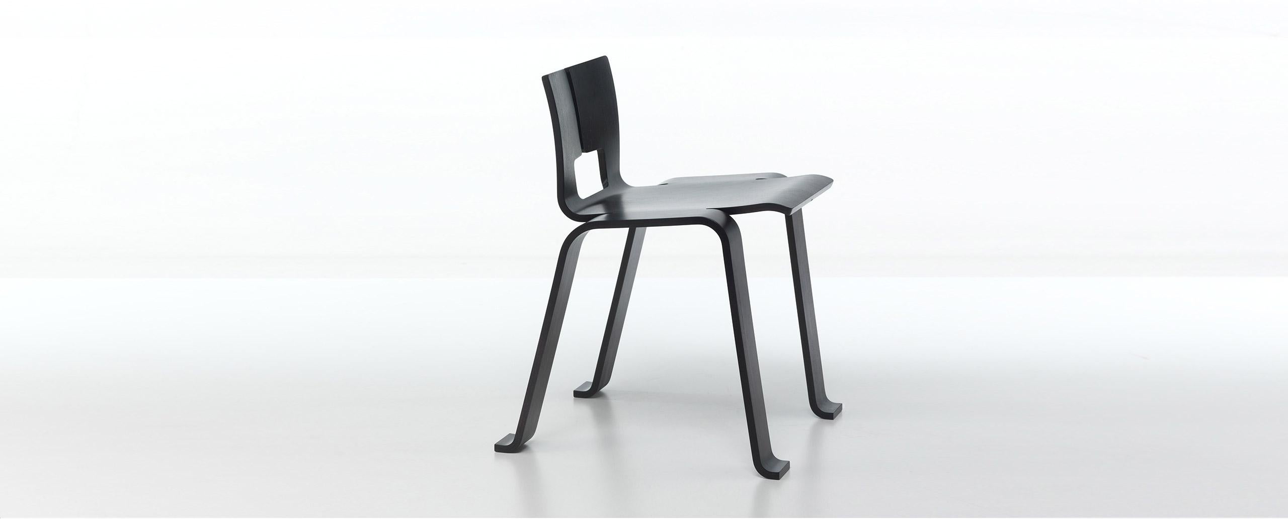 Chair designed by Charlotte Perriand in 1954. Relaunched by Cassina in 2009.
Manufactured by Cassina in Italy.

With the Ombra Tokyo chair, Charlotte Perriand came up with an iconic piece with great visual appeal and exquisite refinement, conjured