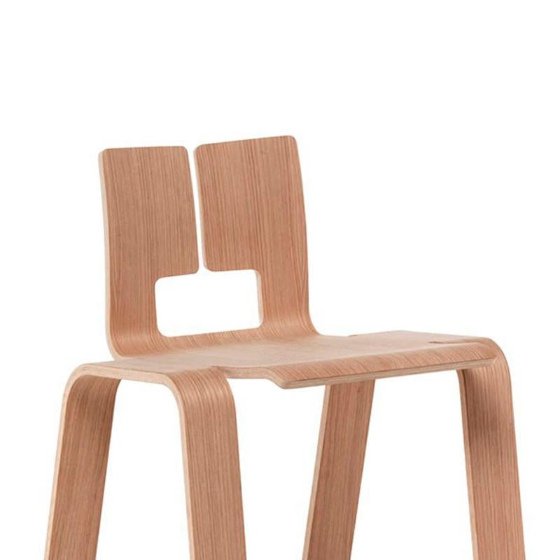Italian Charlotte Perriand Ombra Tokyo Oak Chair by Cassina For Sale