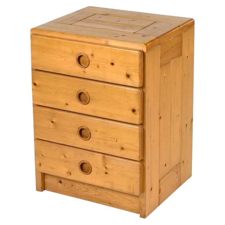 Mid-Century Modern Charlotte Perriand, Pair of Chests of Drawers  Les Arcs, circa 1960 For Sale