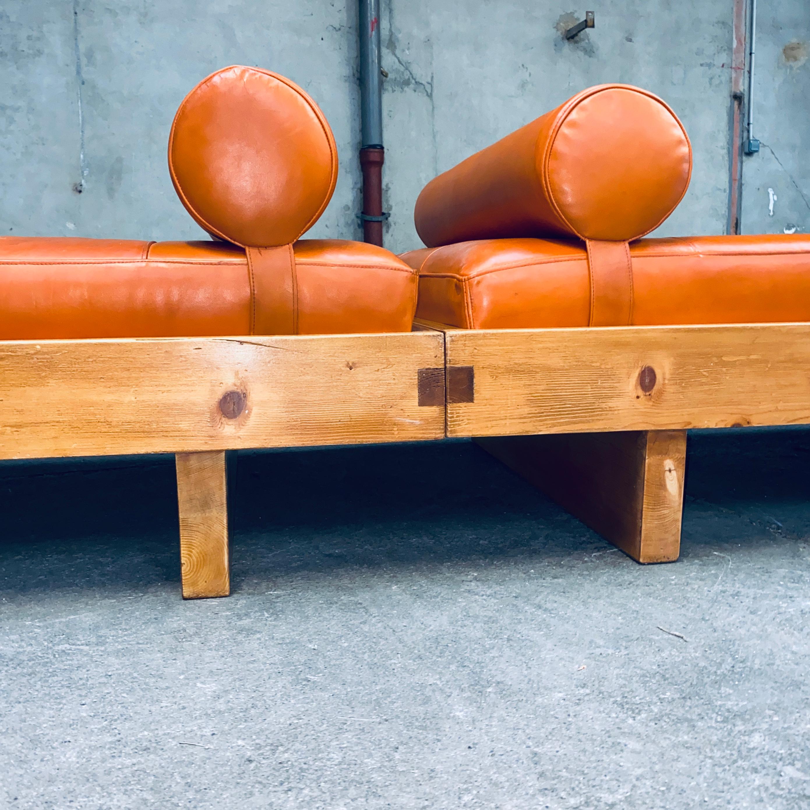 Mid-20th Century Charlotte Perriand Pair of Meribel Daybed
