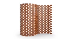 Charlotte Perriand Paravent Ambassade Screen, Canaletto Walnut, Italy