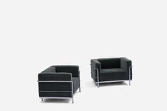 Charlotte Perriand, Pierre Jeanneret, Le Corbusier LC3 lounge chair for Cassina