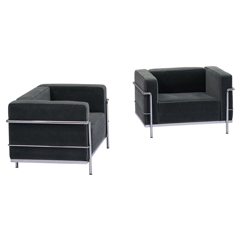 Charlotte Perriand, Pierre Jeanneret, Le Corbusier LC3 lounge