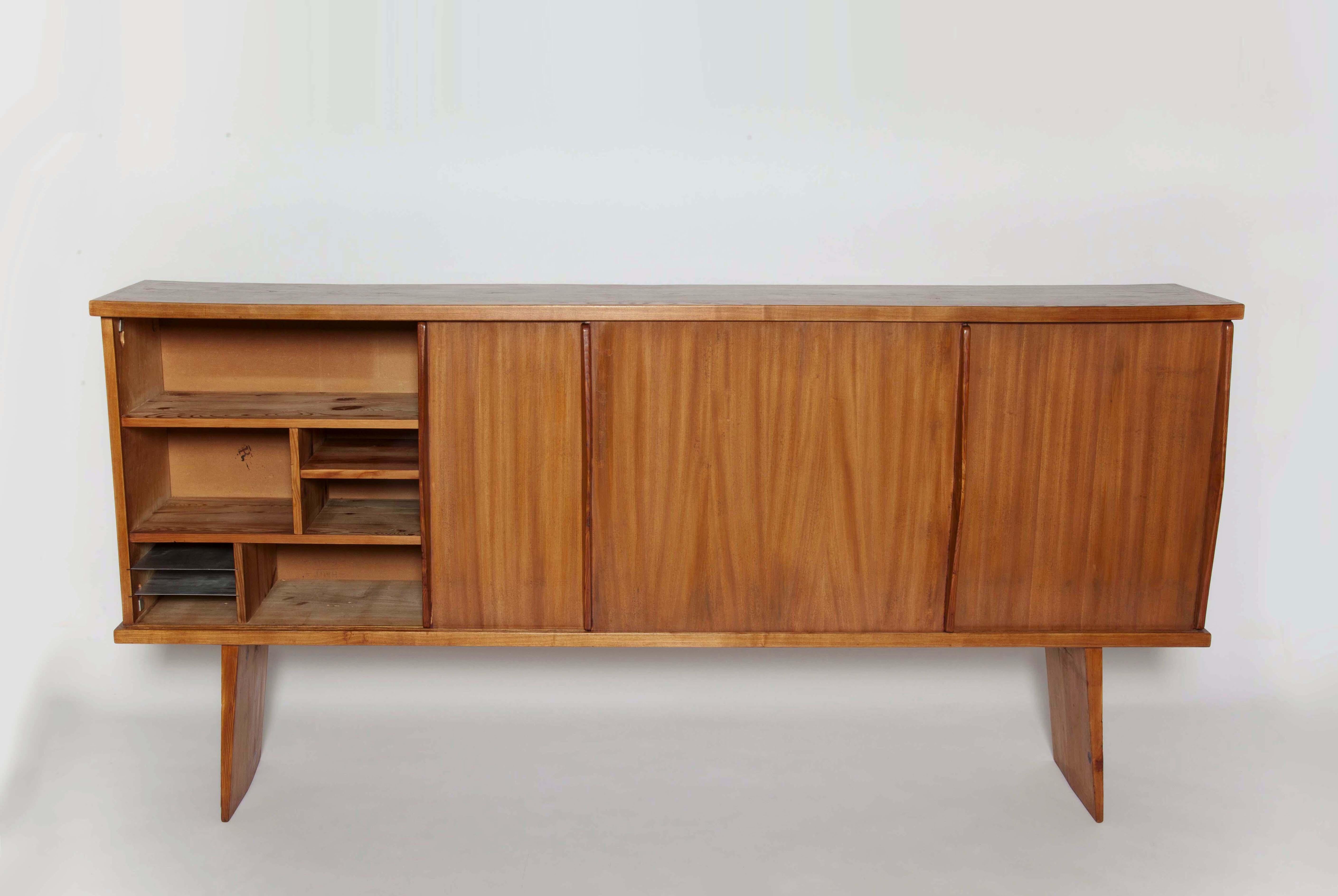 Mid-Century Modern Charlotte Perriand & Pierre Jeanneret, Sideboard 