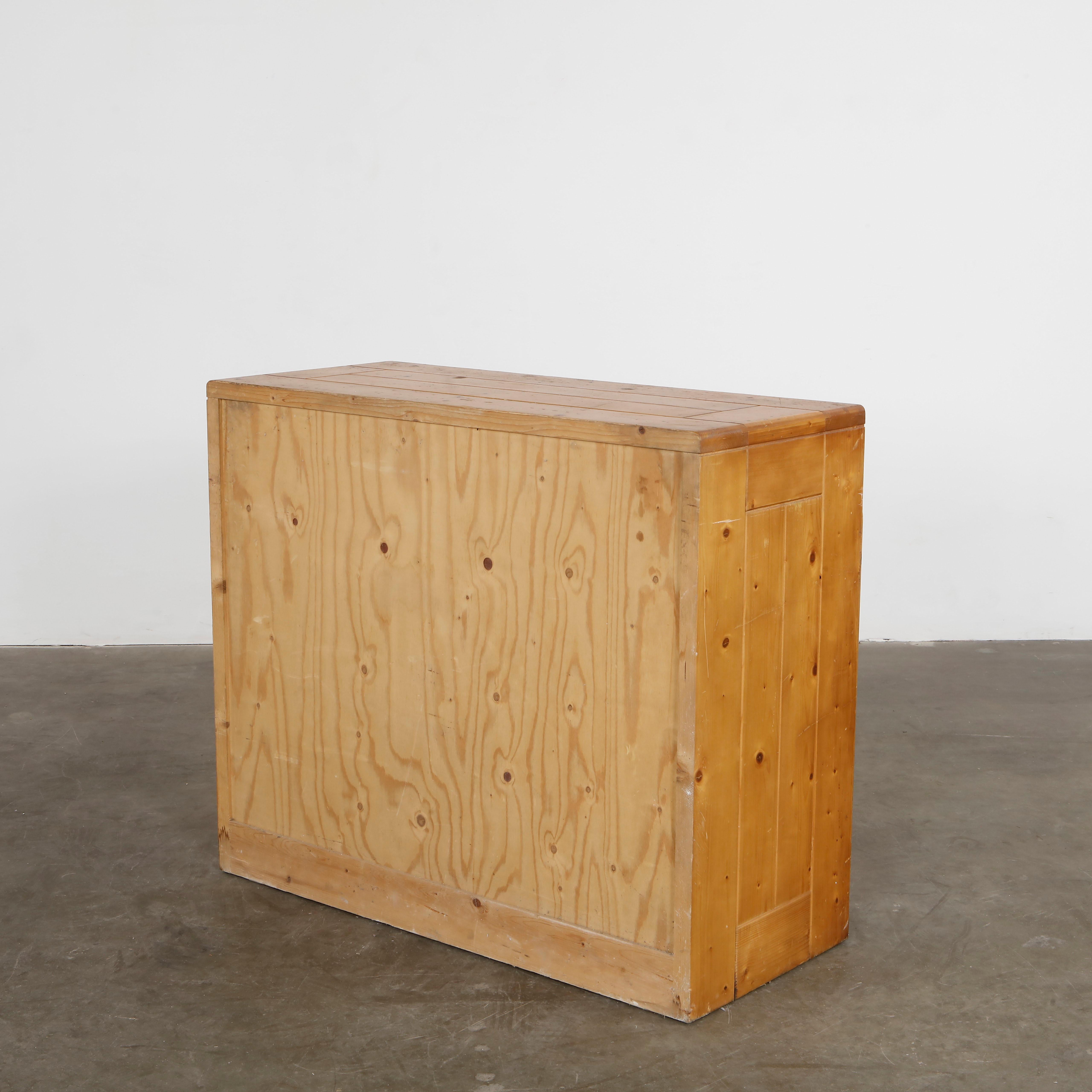 Mid-20th Century Charlotte Perriand, Pine Sideboard for Les Arcs 1600, 1960s For Sale