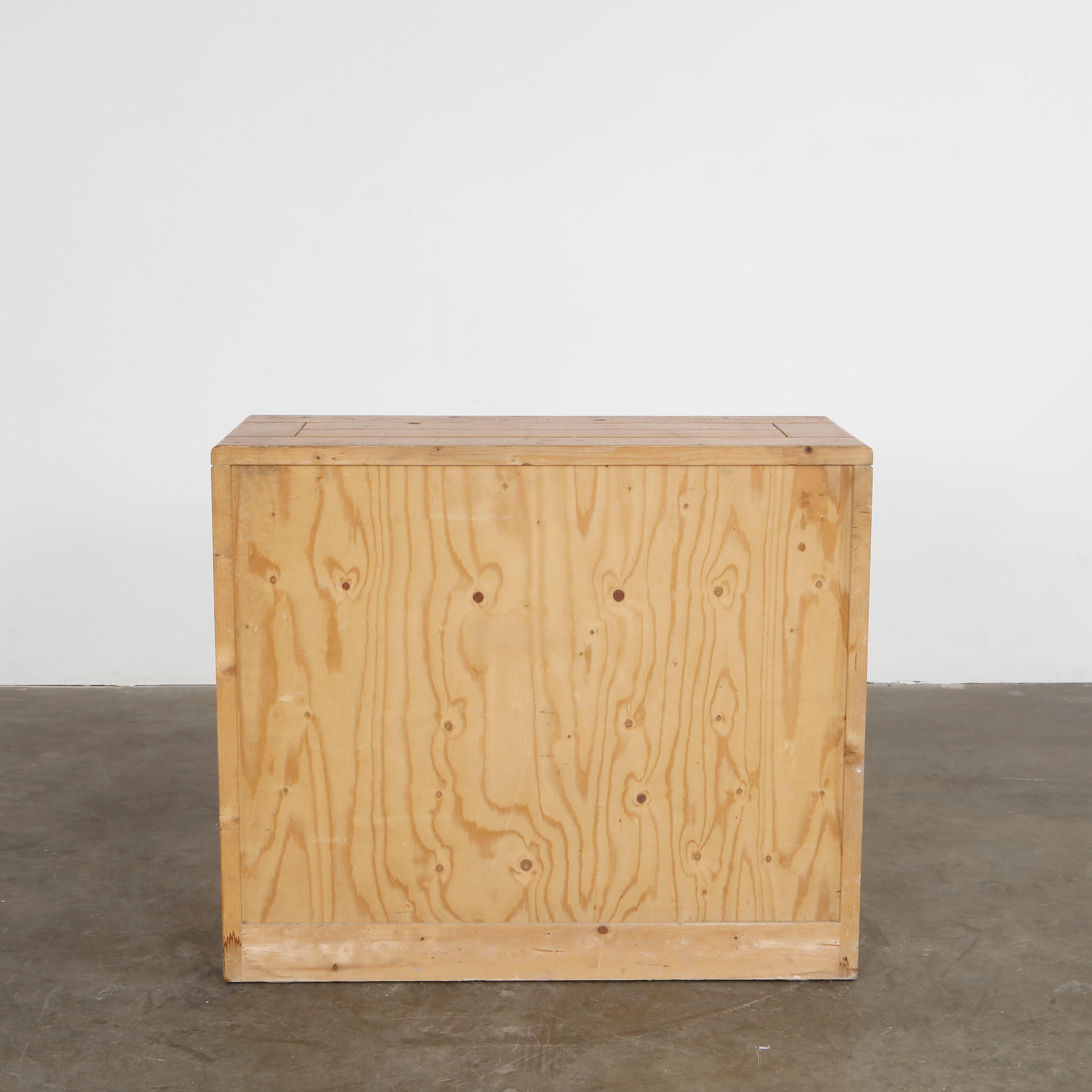 Charlotte Perriand, Pine Sideboard for Les Arcs 1600, 1960s For Sale 1