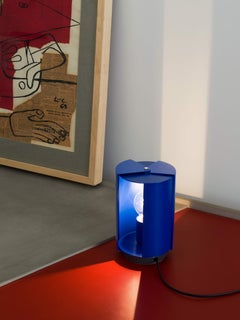 Charlotte Perriand 'Pivotante À Poser' Table Lamp in Blue for Nemo