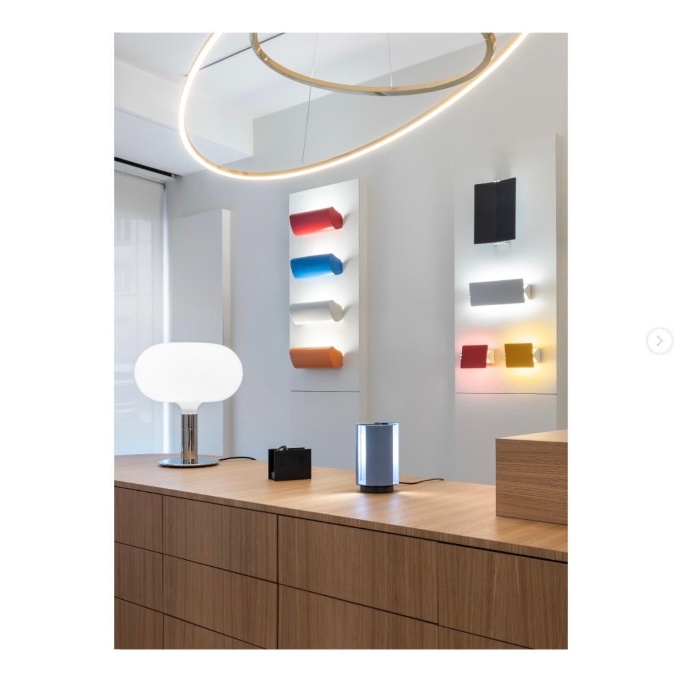 Charlotte Perriand 'Pivotante À Poser' Table Lamp in Red for Nemo For Sale 6