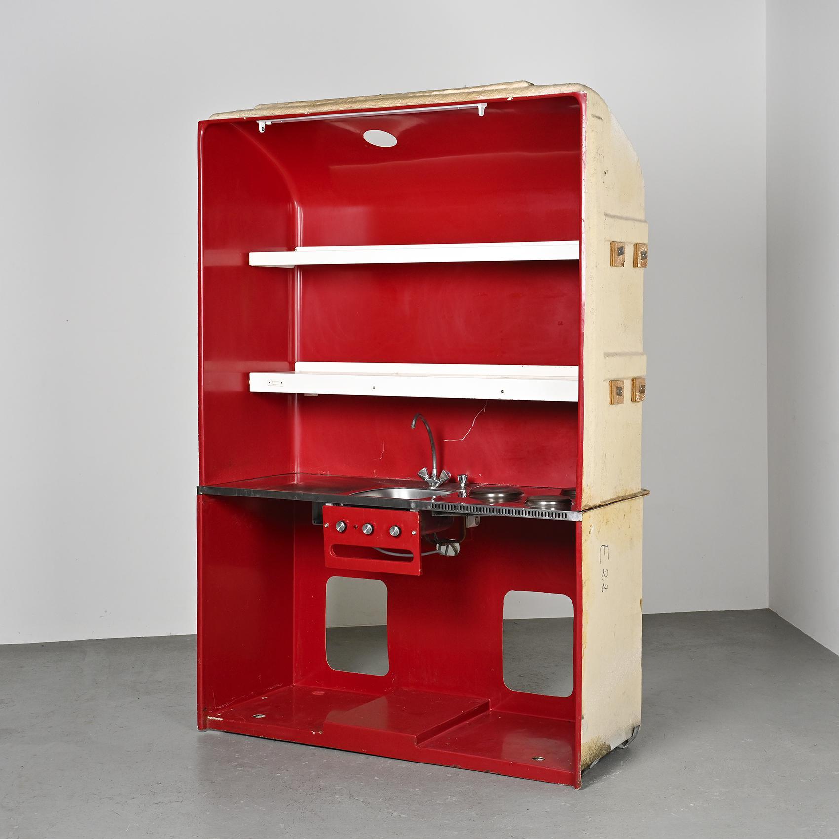20ième siècle Charlotte Perriand : cuisine préfabricée des Arcs 1800, France 1979 en vente