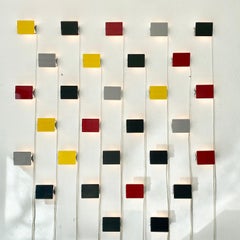 Charlotte Perriand Red CP1 Sconces, 1960s France