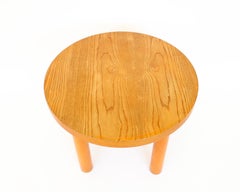 Charlotte Perriand Round Small Coffee or Side Table