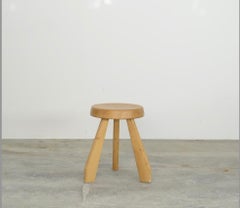 Charlotte Perriand Sandoz Stool / Authentic Mid-Century Modern Paris, 1968