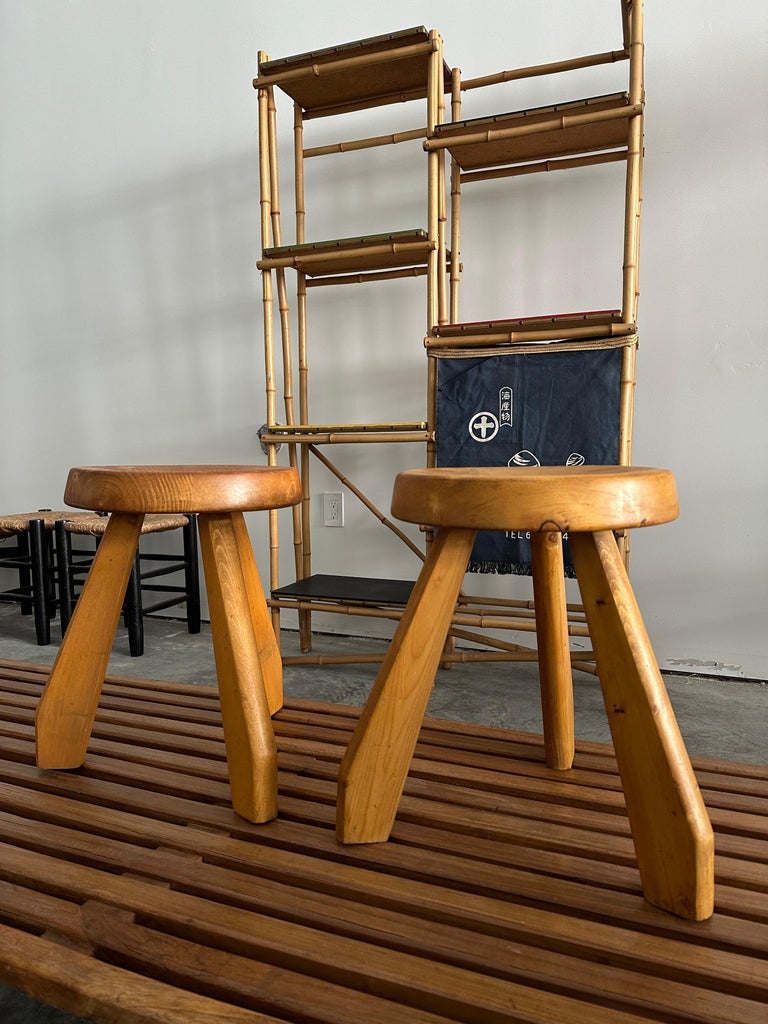 Charlotte Perriand Sandoz Stools For Sale at 1stDibs