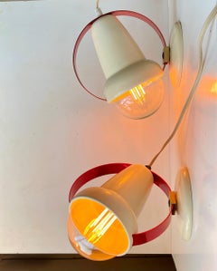 Charlotte Perriand Saturn Wall Sconces for Philips, 1960s