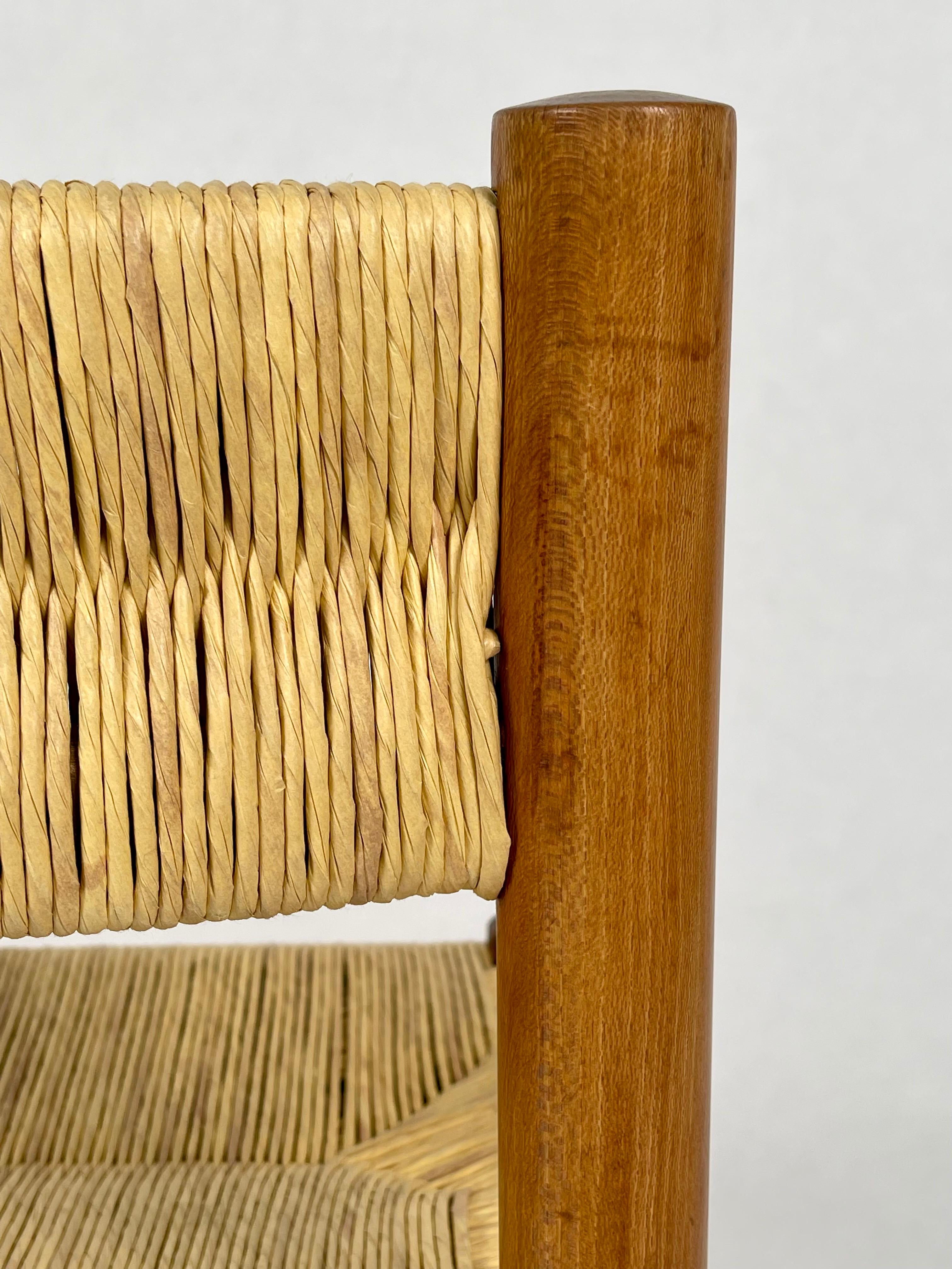 Charlotte Perriand:: ensemble de 2 chaises 