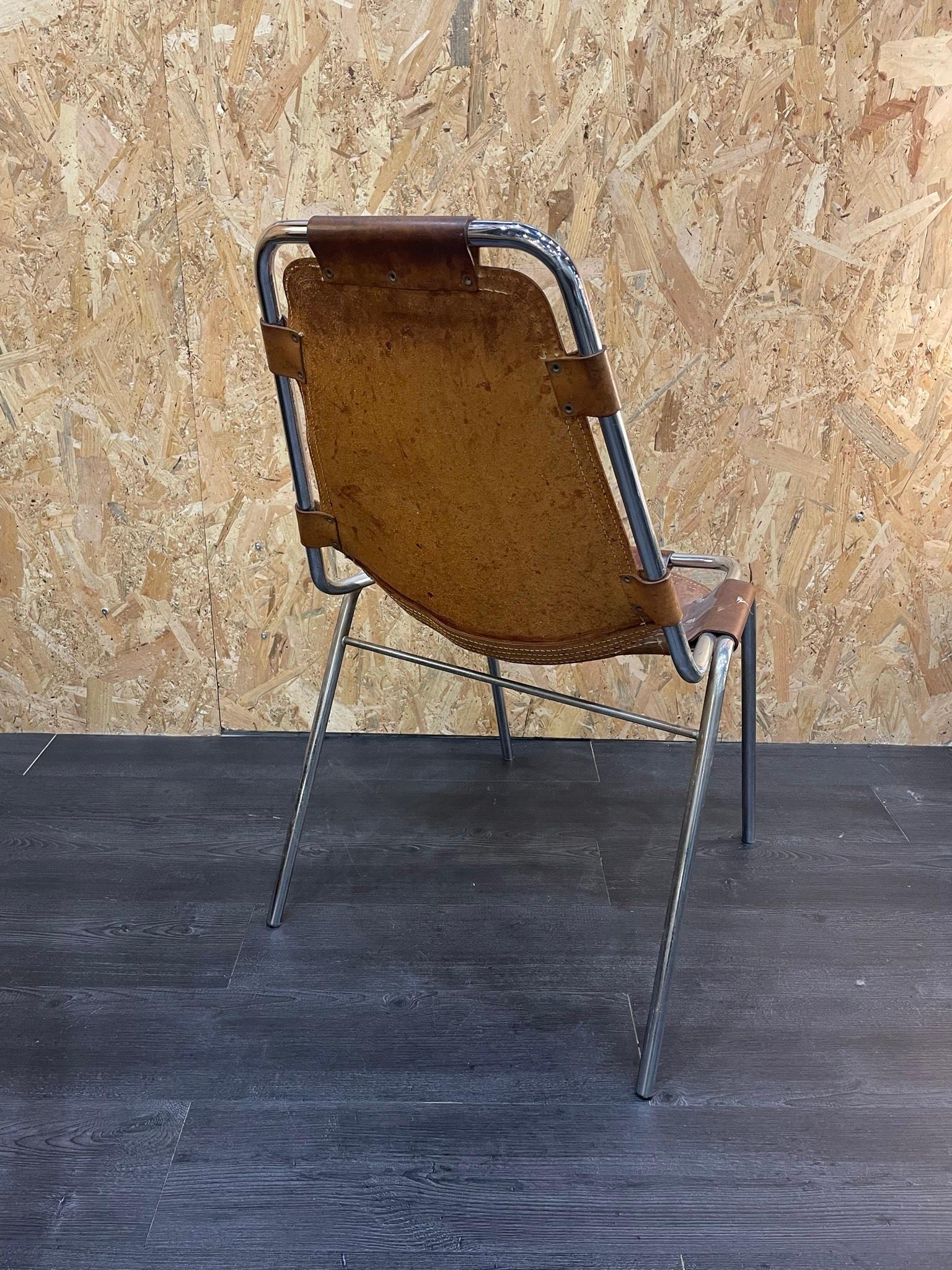 Other Charlotte Perriand, Set of 6 Chairs Les Arcs, circa 1960 For Sale