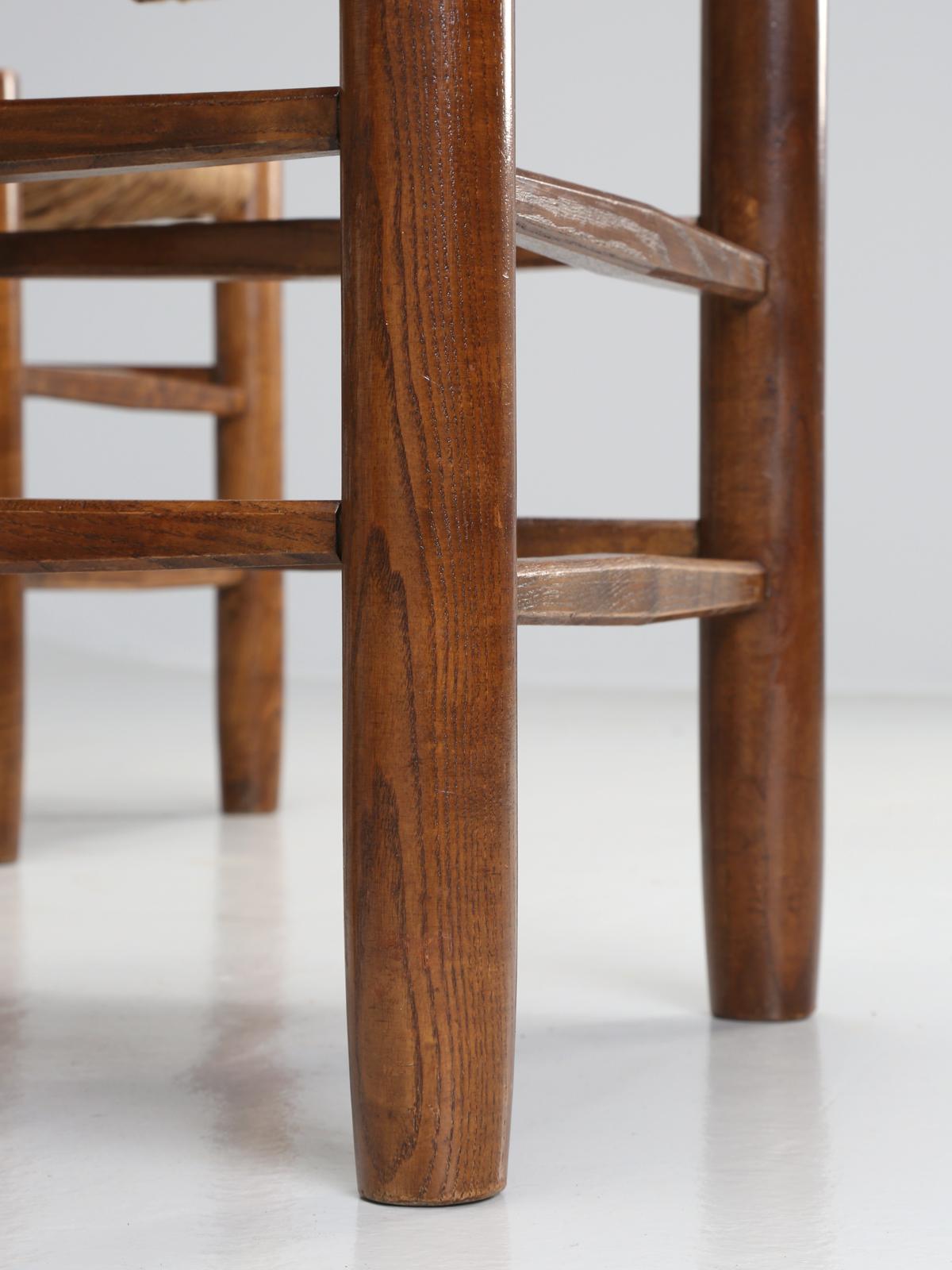 Charlotte Perriand, Set of Eight Side Chairs, Model Bauche in Original Condition 9