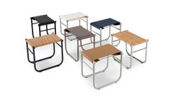 Charlotte Perriand Set Of Seven Stools Model 9 Tabouret For Cassina