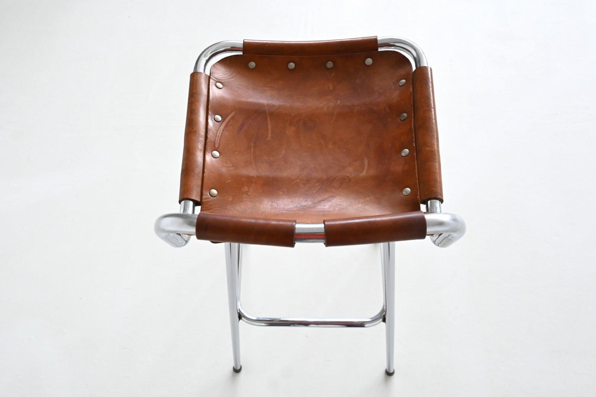 Charlotte Perriand set of six bar stools Les Arcs Ski Resort France 1960 For Sale 10