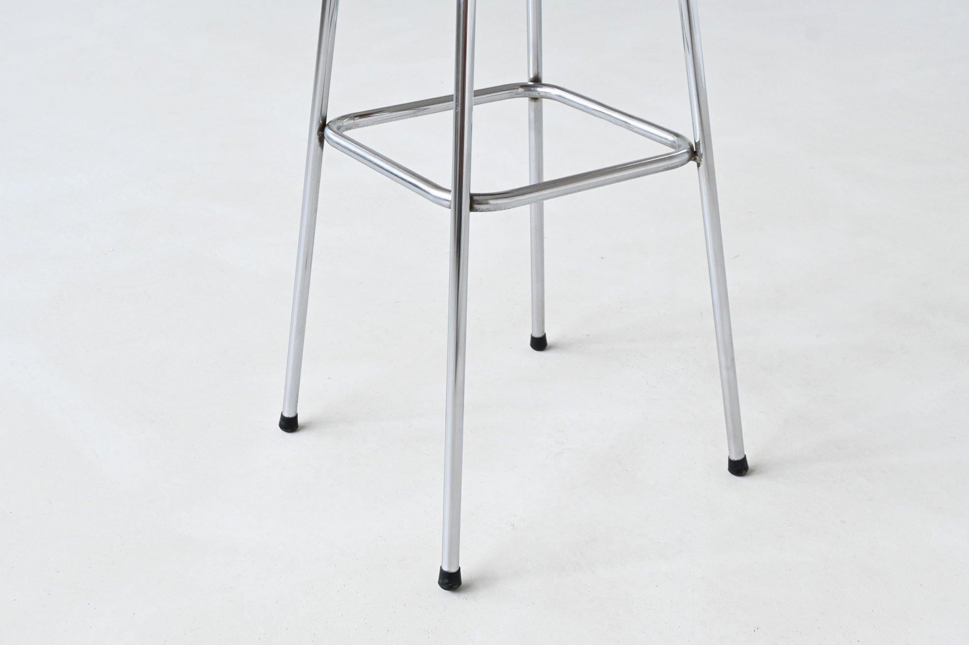 Charlotte Perriand set of six bar stools Les Arcs Ski Resort France 1960 For Sale 12