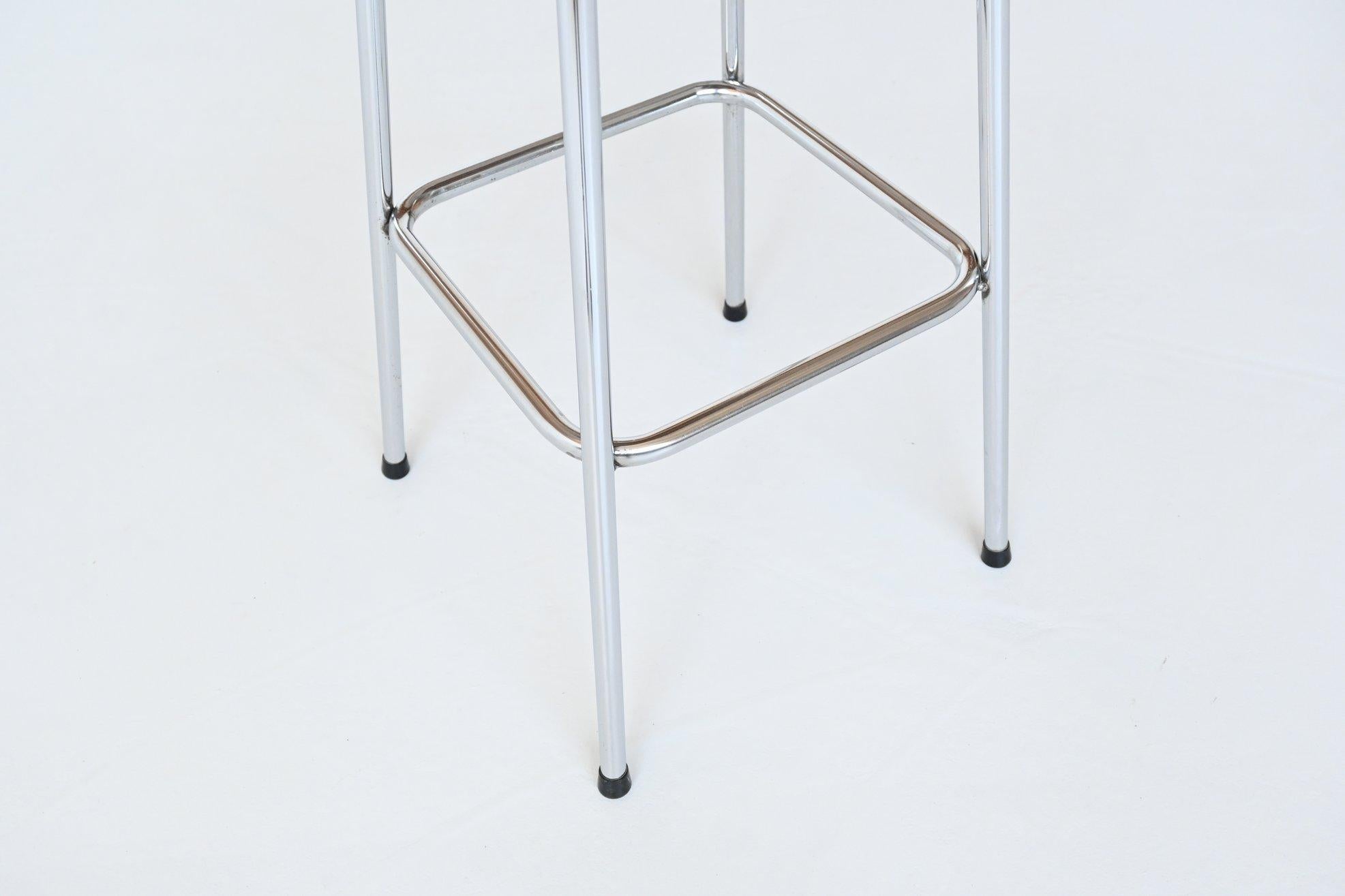 Charlotte Perriand Set of Three Bar Stools Les Arcs Ski Resort France 1960 10