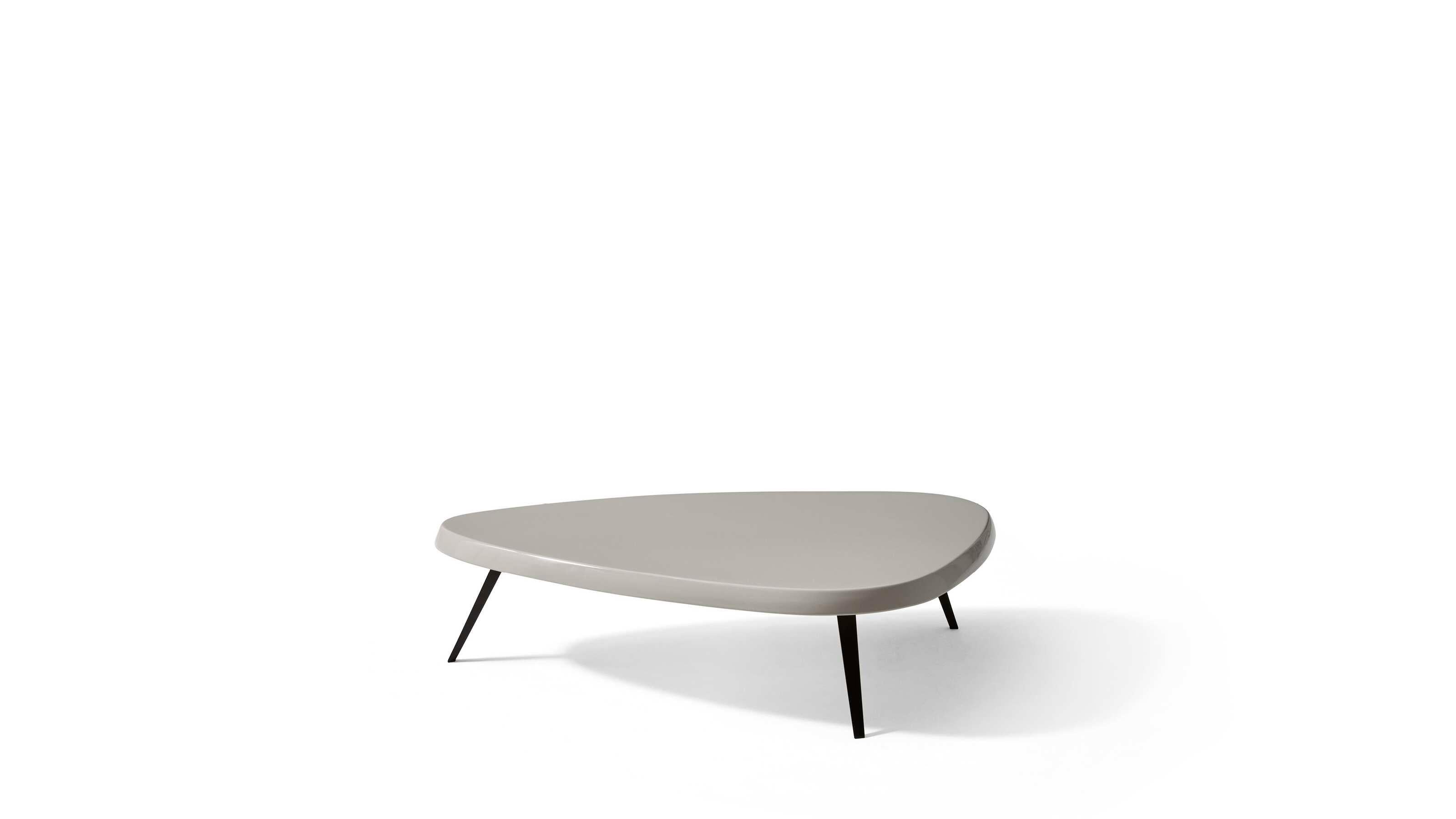 Charlotte Perriand Dreiteiliger mexikanischer niedriger mexikanischer Outdoor-Tisch für Cassina im Angebot 4