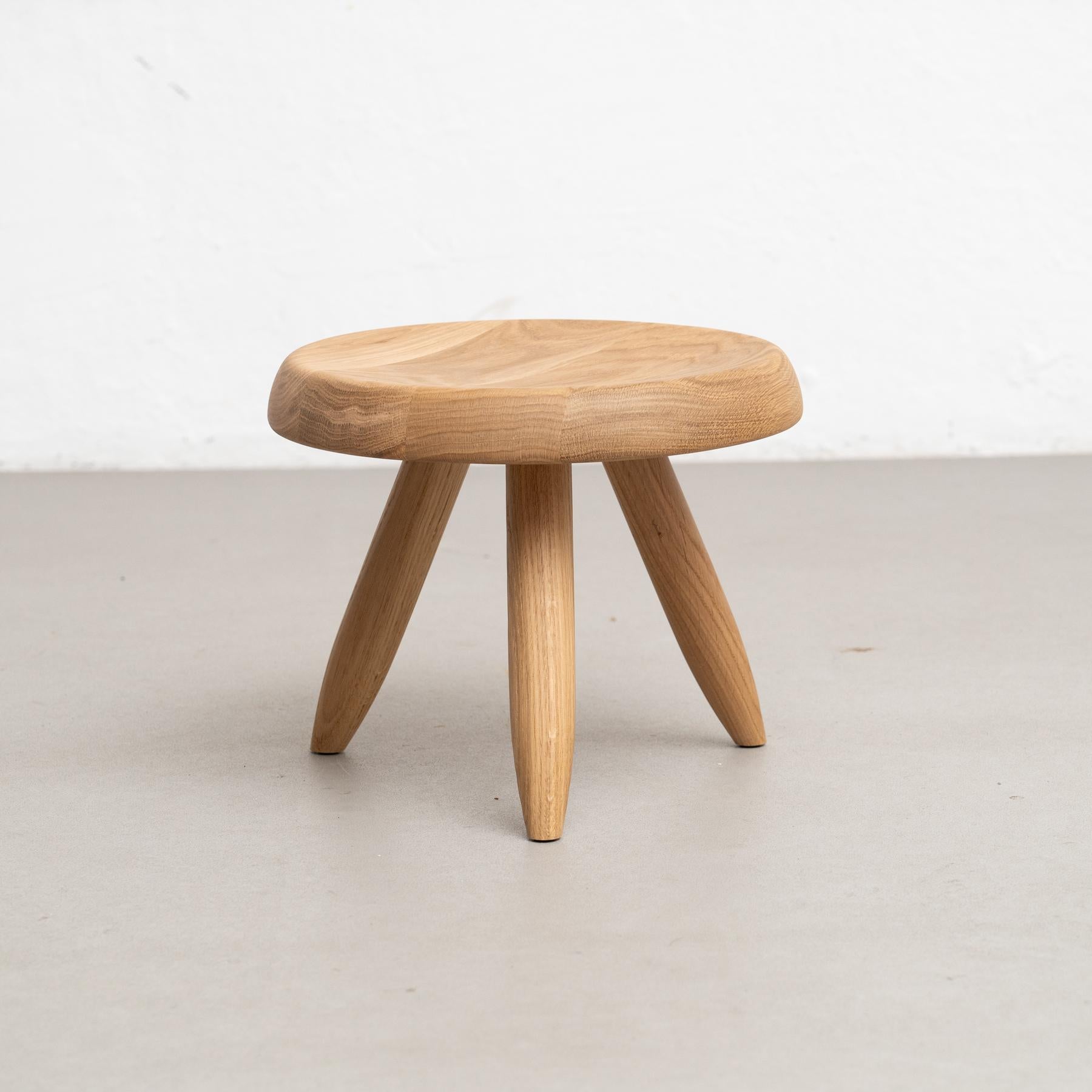 XXIe siècle et contemporain Charlotte Perriand Ensemble de deux tabourets en bois Meribel pour Cassina en vente