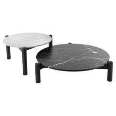 Charlotte Perriand Set Of Two Table À Plateau Interchangeable Coffee Table