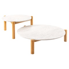 Charlotte Perriand Set of Two Table À Plateau Interchangeable For Cassina