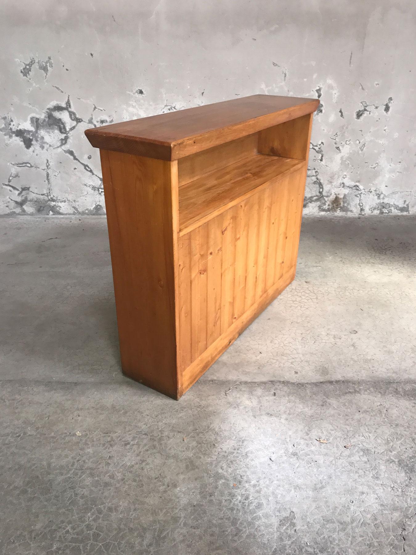 Charlotte Perriand Small Buffet in Ash and Larch Meribel 1948 In Good Condition In Grenoble, FR