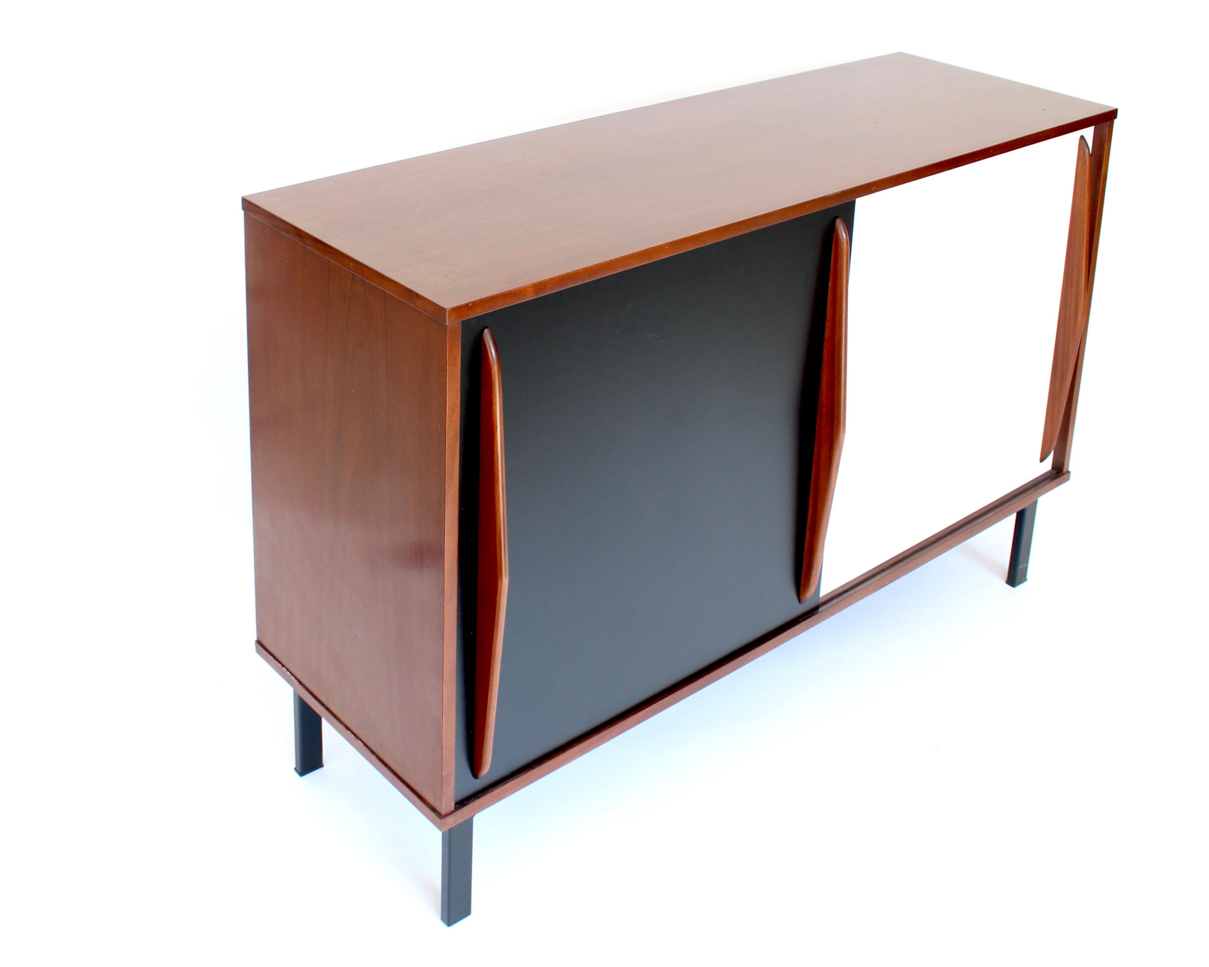 Charlotte Perriand Small Sideboard Model Consado  France C1958 In Good Condition In Chicago, IL