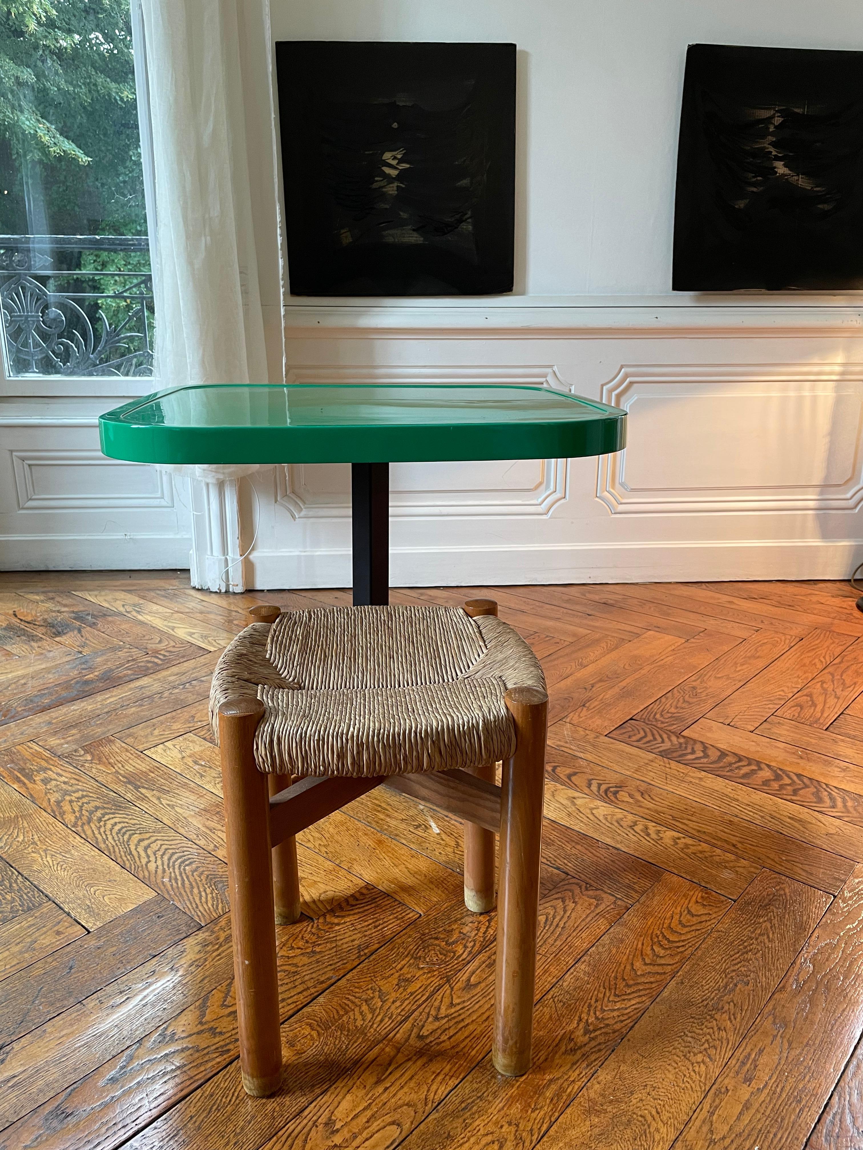 Charlotte Perriand Stool 1960 Méribel For Sale 5