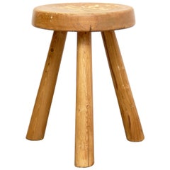 Charlotte Perriand Stool for Les Arcs, circa 1960