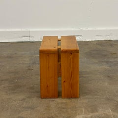 Charlotte Perriand stool for Les Arcs, France, 1960s