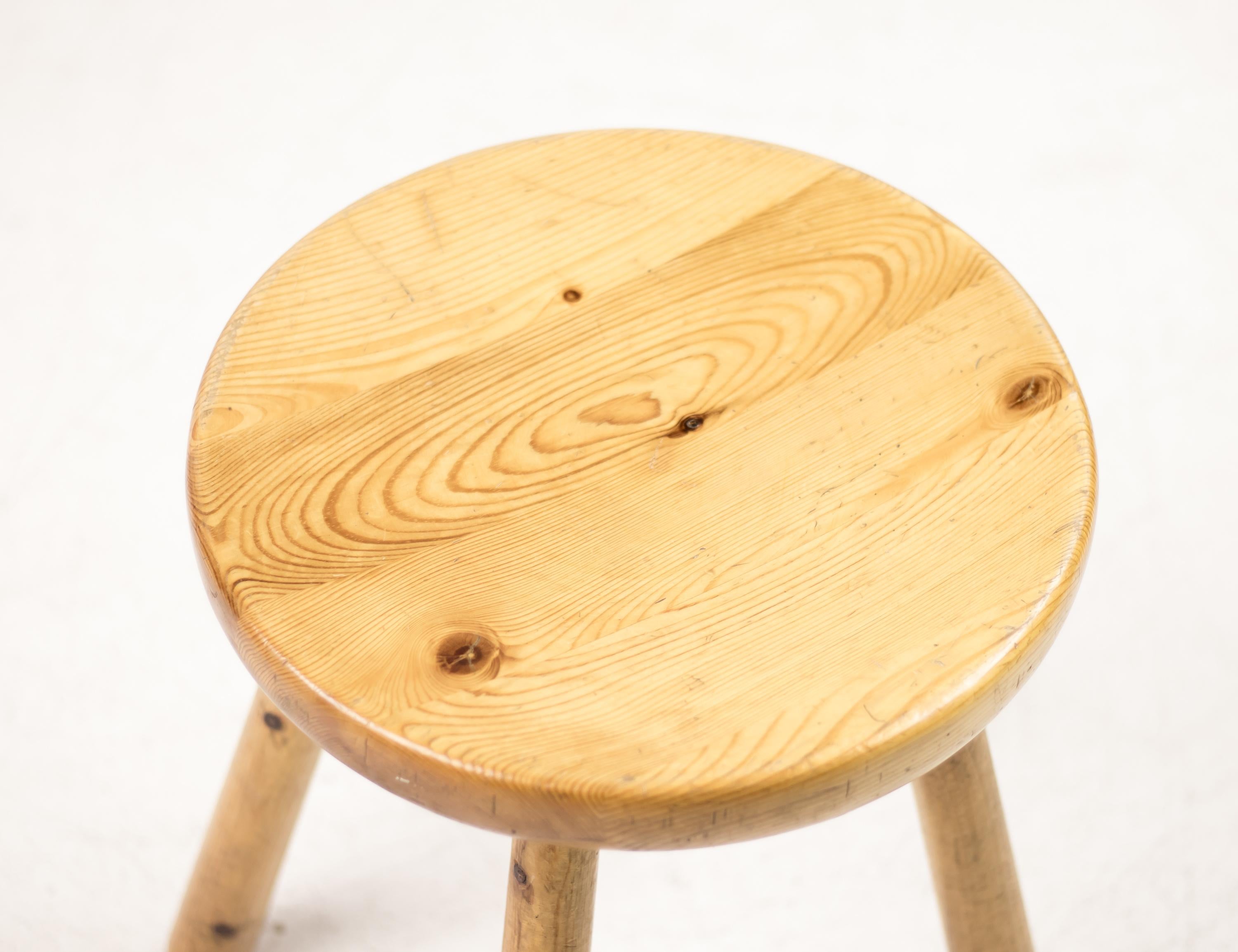 French Charlotte Perriand Stool