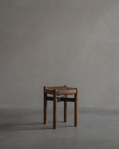 Charlotte Perriand, Stool Méribel, Circa 1960, Mid-Century Modern