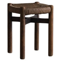 Charlotte Perriand, Hocker Méribel, CIRCA 1960, Moderne Mitte des Jahrhunderts