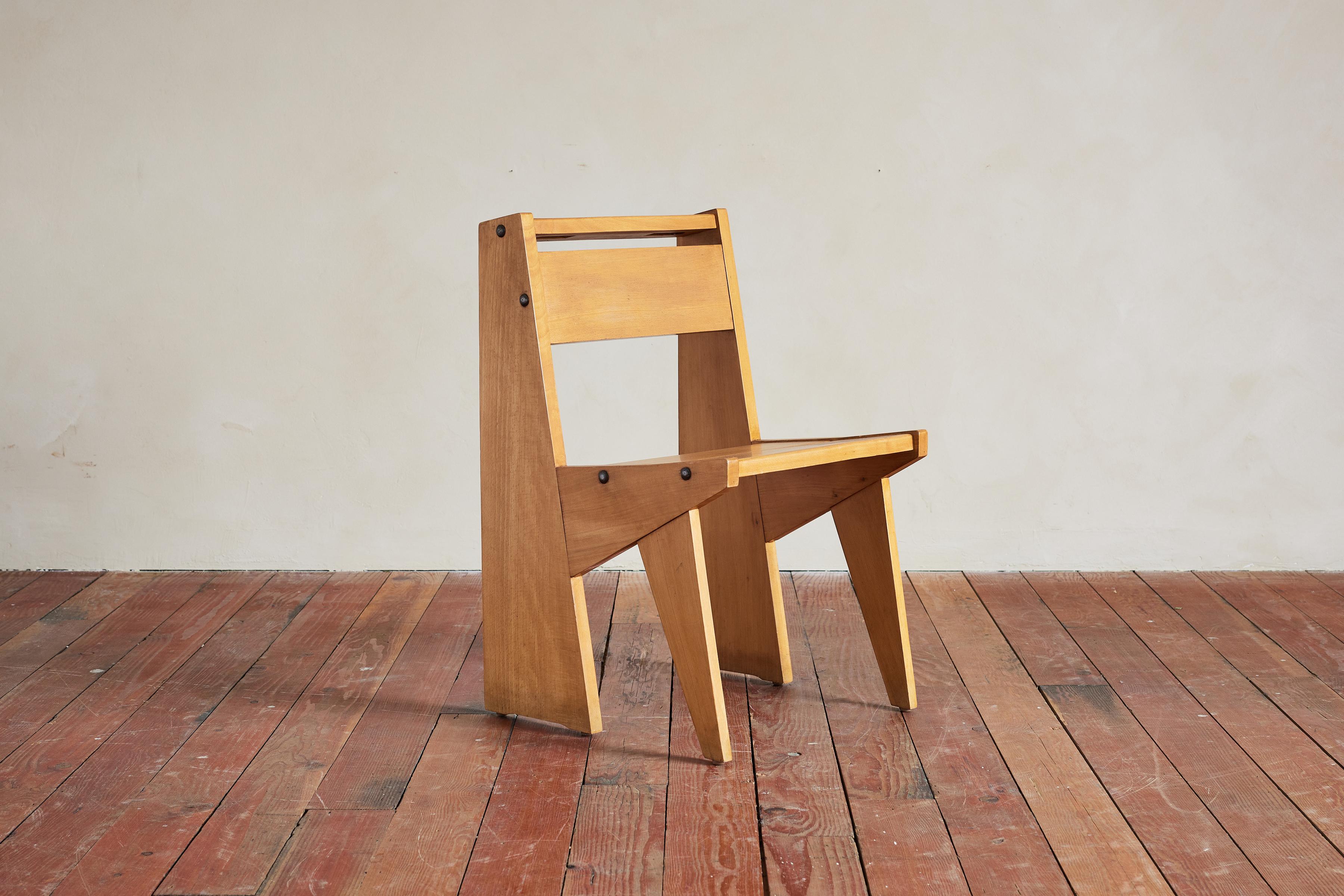 Charlotte Perriand Style Chairs In Good Condition In Beverly Hills, CA