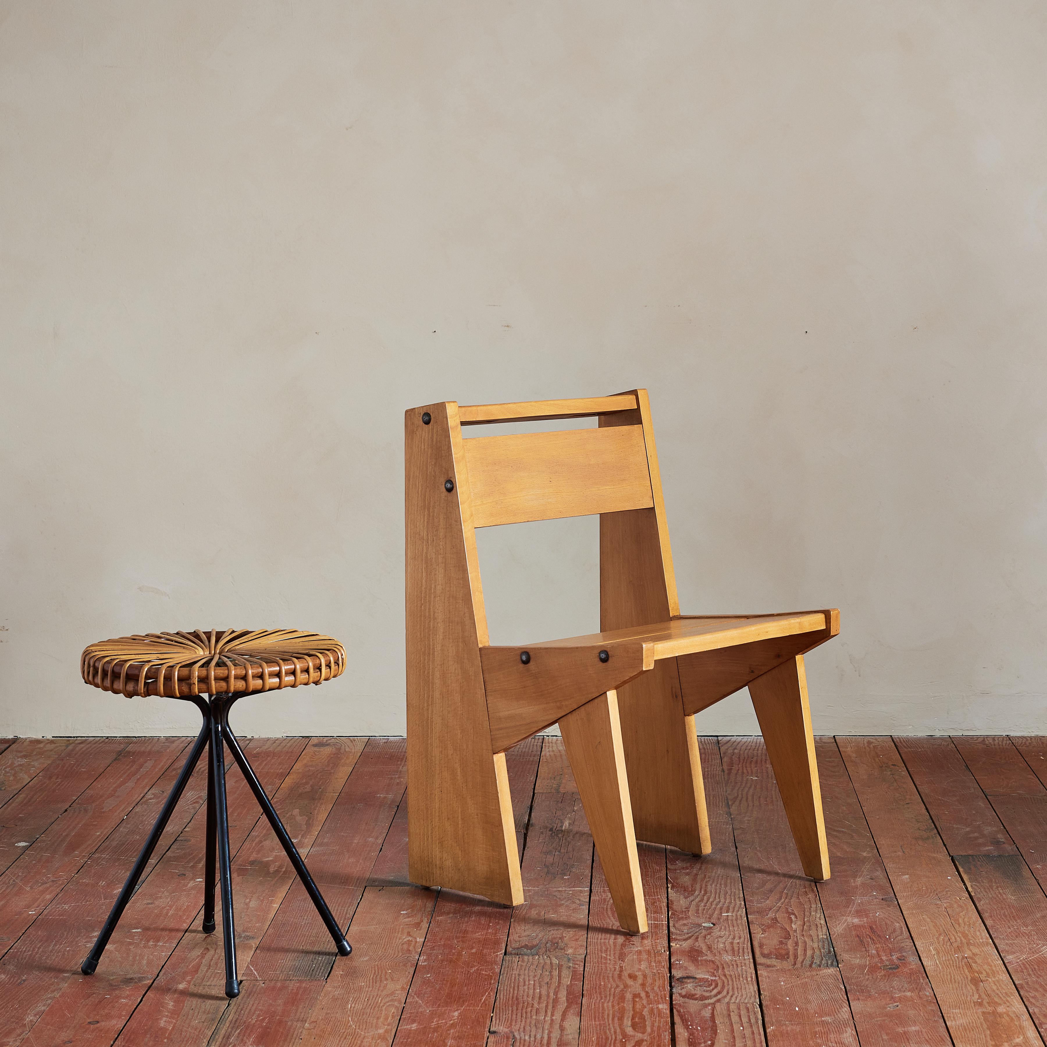 Mid-20th Century Charlotte Perriand Style Chairs