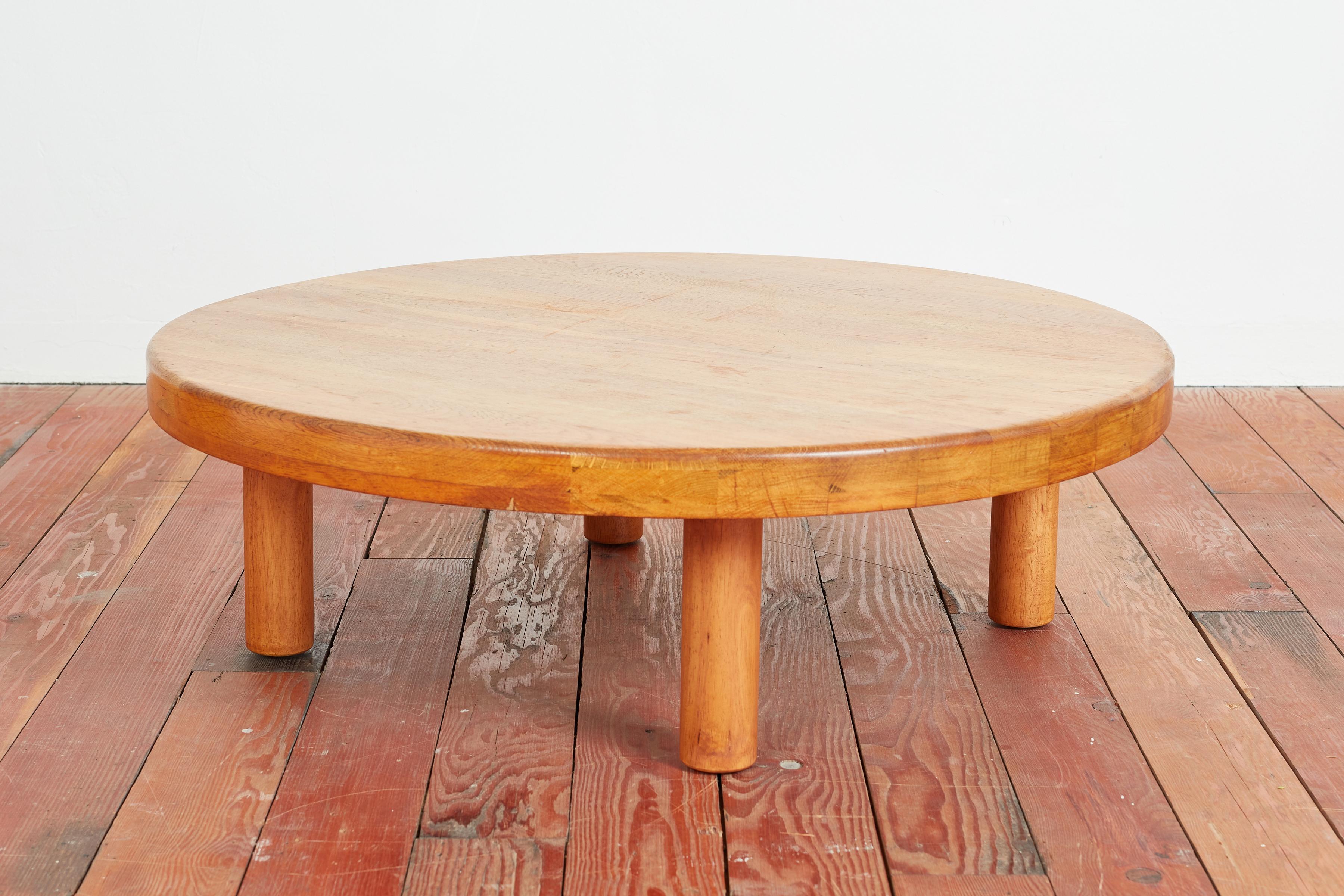 French Charlotte Perriand Style Coffee Table 