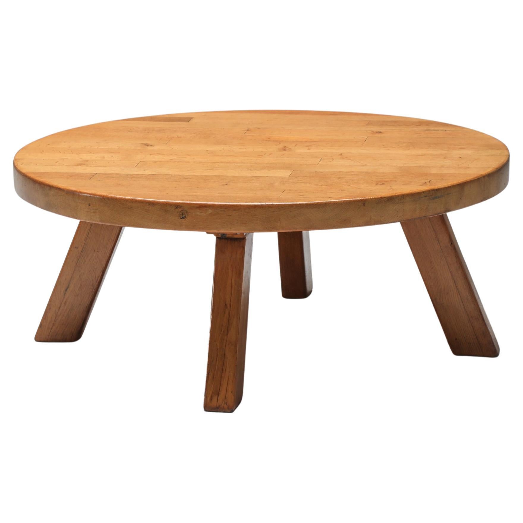 Charlotte Perriand Inspired Coffee Table in Solid White Oak by Boyd &  Allister